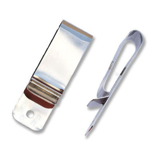 Metal Belt Holster Clip (607NP), Tempered Belt Clip, Nickel Plated