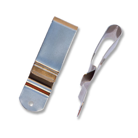  Inc. > Gun Holster Clips > Spring steel metal belt holster  clip. Made in USA, tempered belt clip.