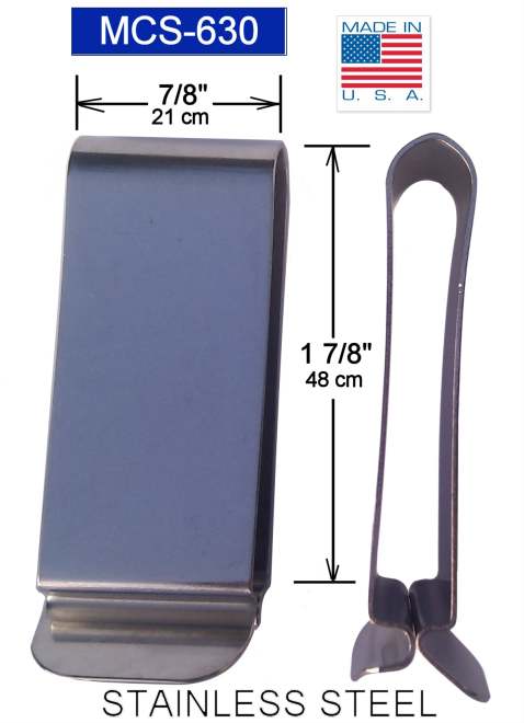 Standard Springer Metal Belt Clip Tempered 