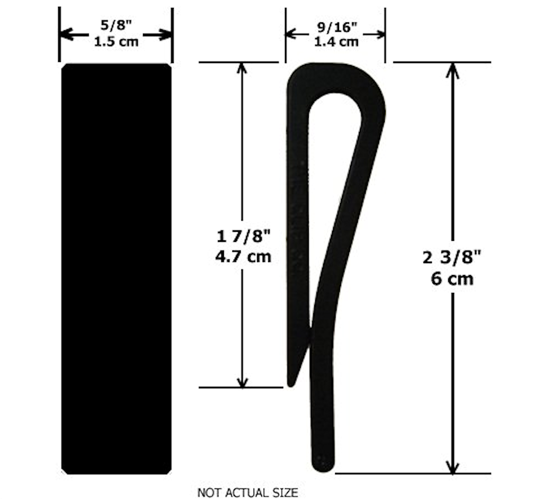 The Original Belt Clip 2-Pack - WHITE