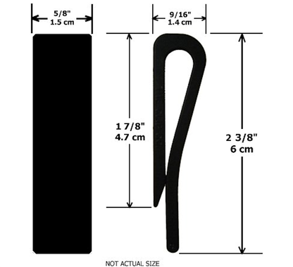 The Original Belt Clip 2-Pack - WHITE